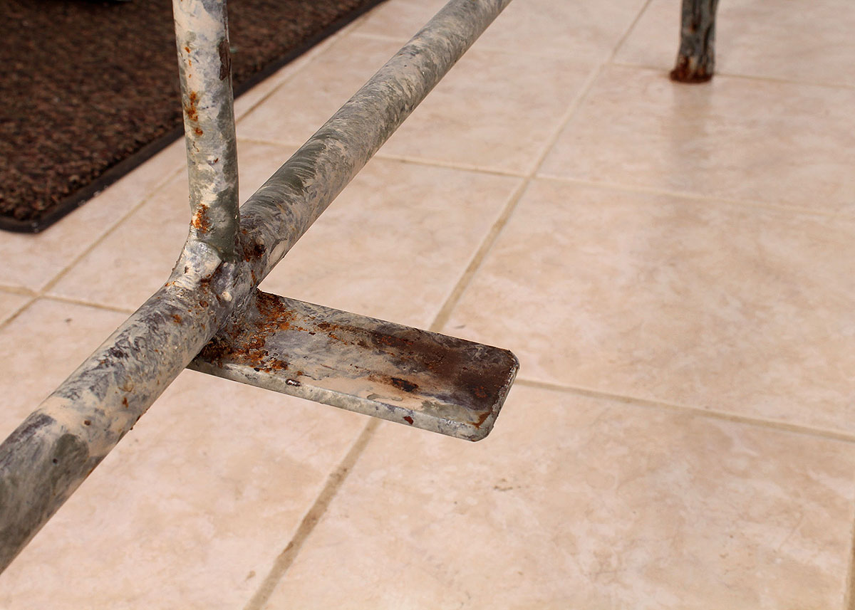 Custom Handcrafted Iron Canopy Queen Bed