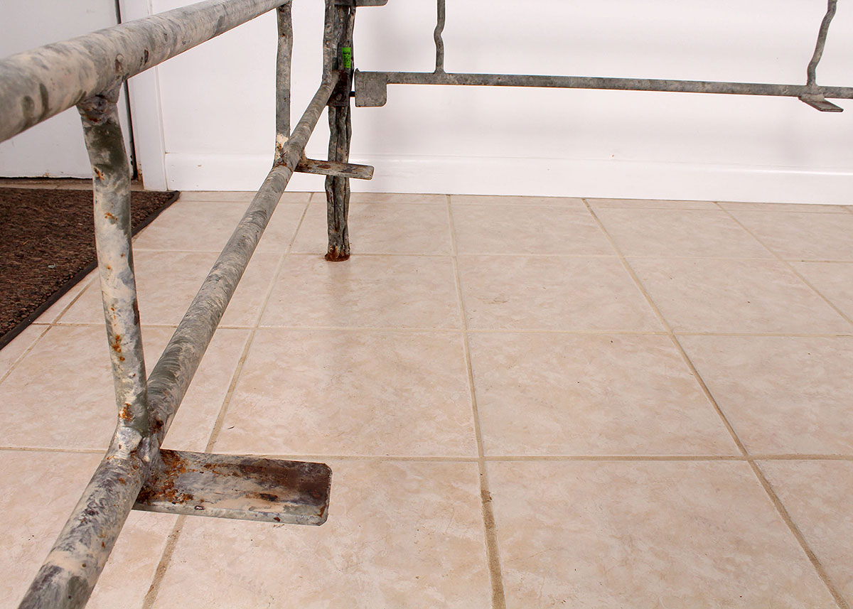 Custom Handcrafted Iron Canopy Queen Bed