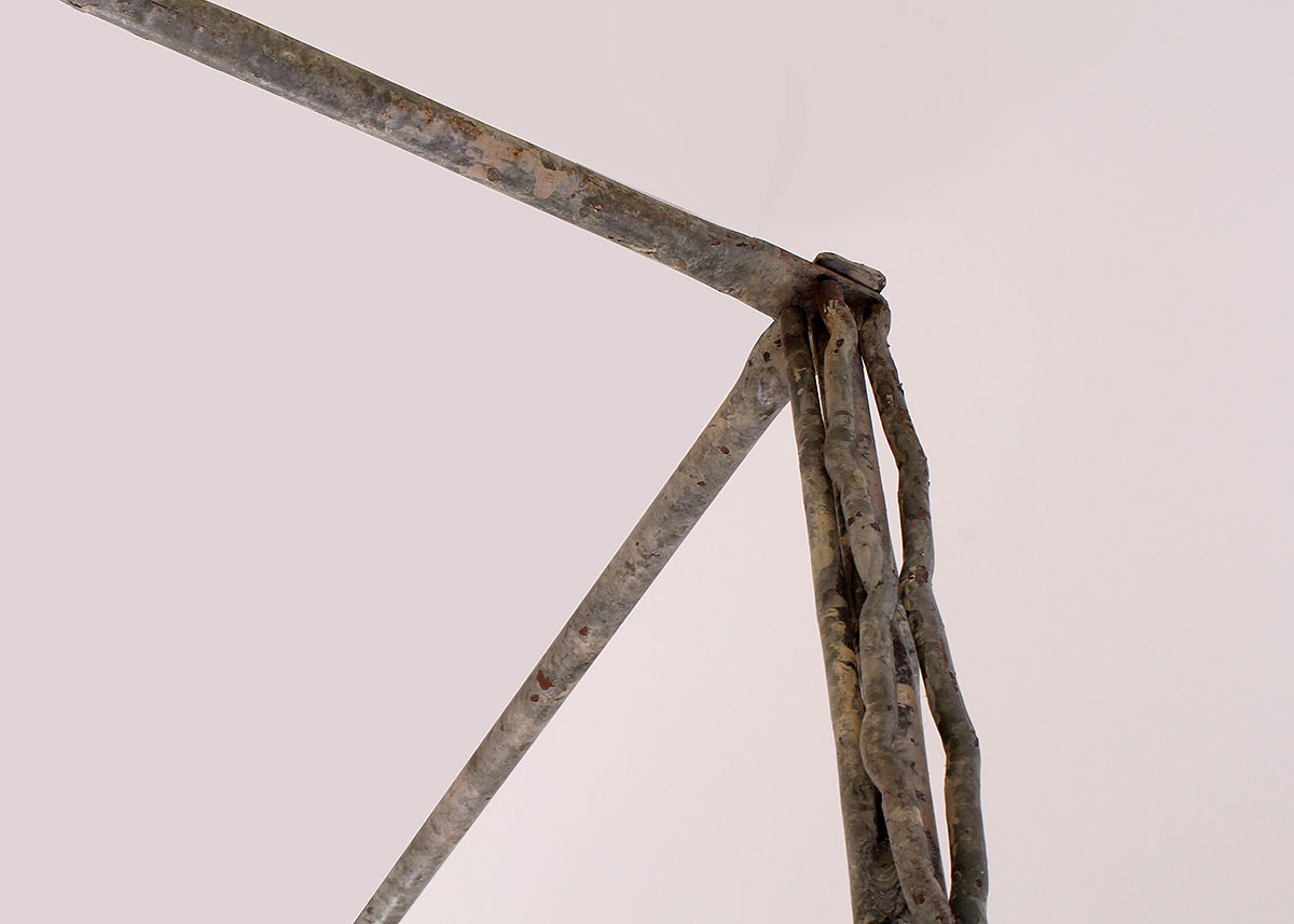 Custom Handcrafted Iron Canopy Queen Bed