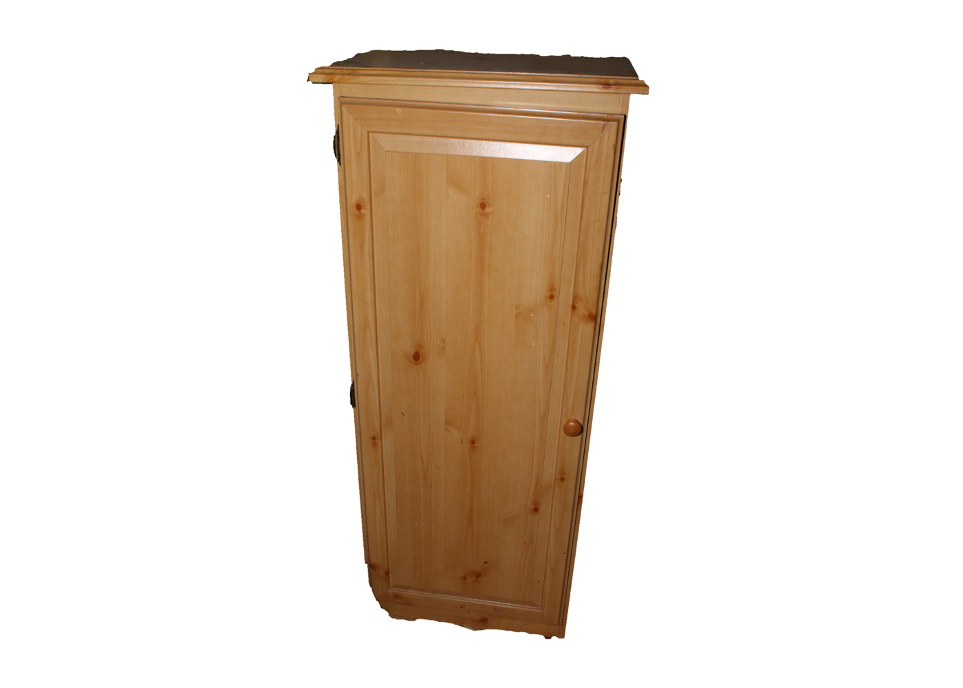 Blonde Oak Finish Cabinet