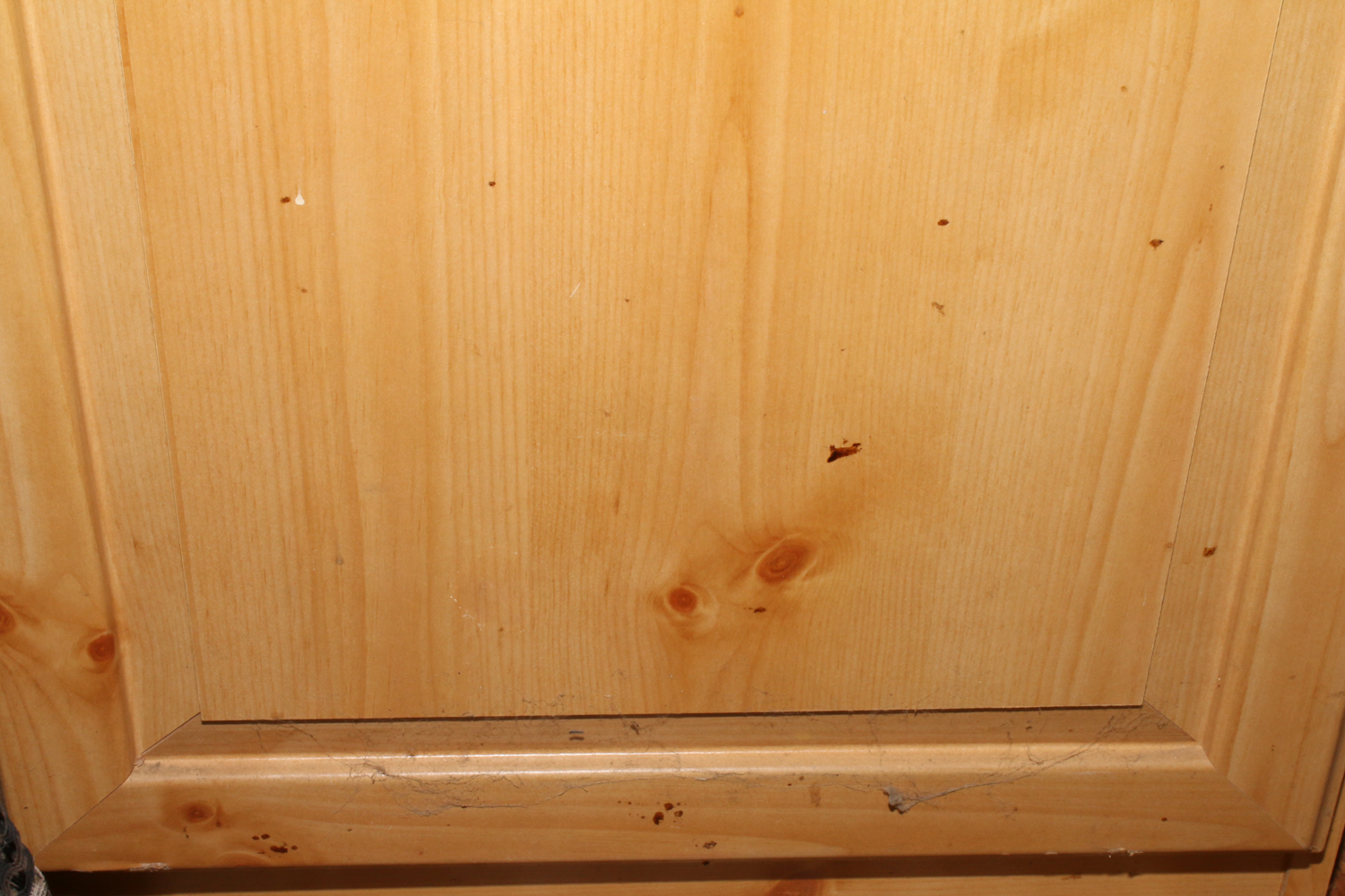 Blonde Oak Finish Cabinet