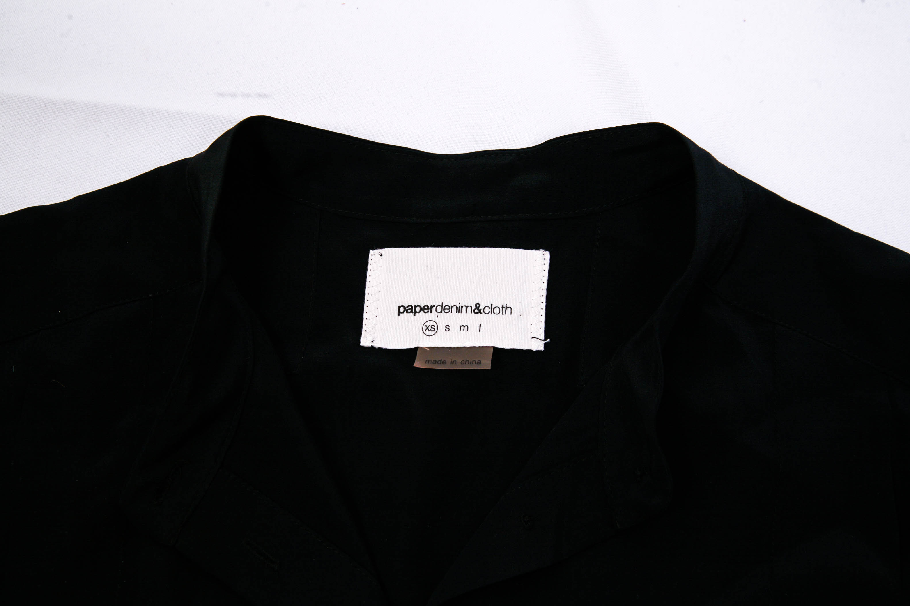 Paper&Denim&Cloth Black Blouse