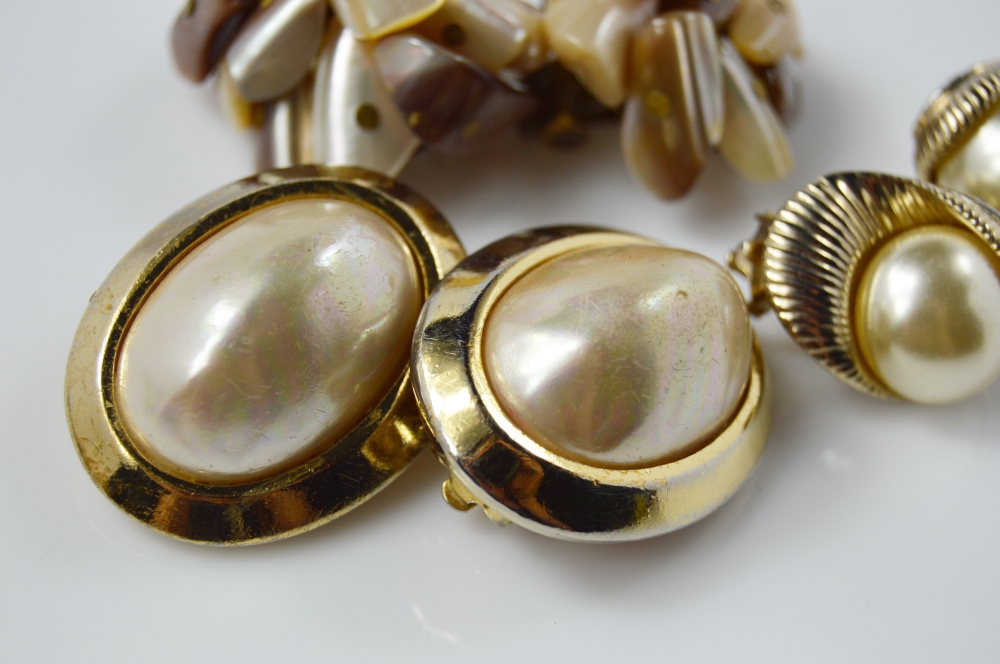 Vintage Clip Back Earrings