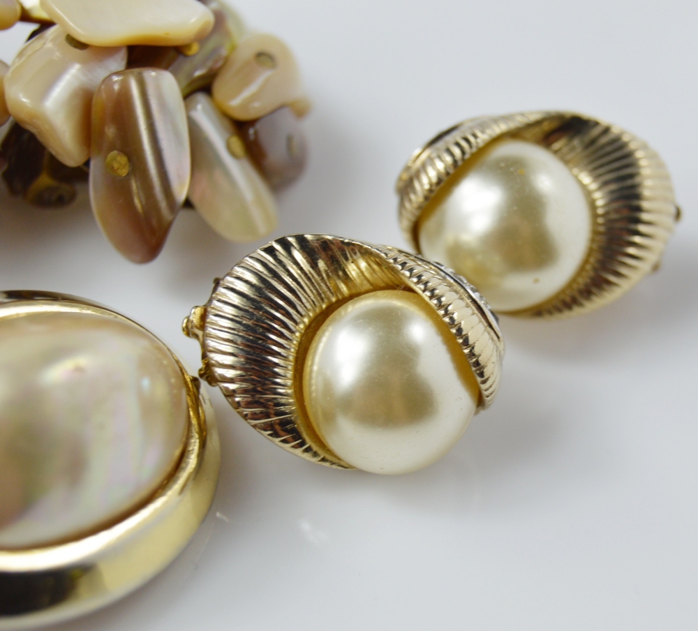 Vintage Clip Back Earrings