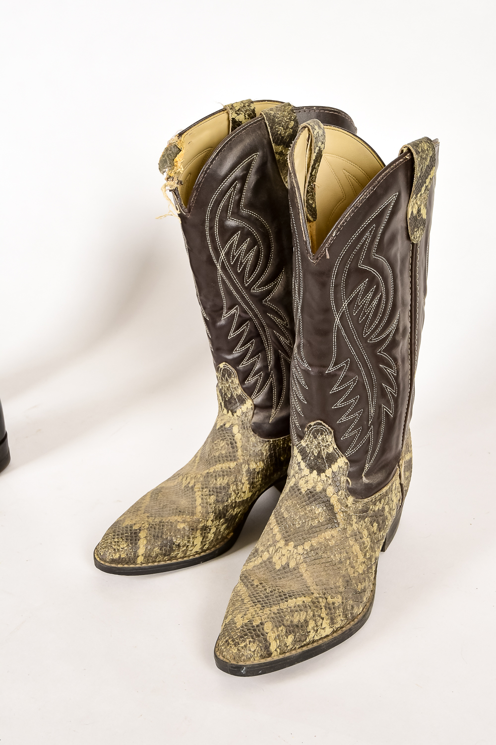 Two Pairs of Black Boots