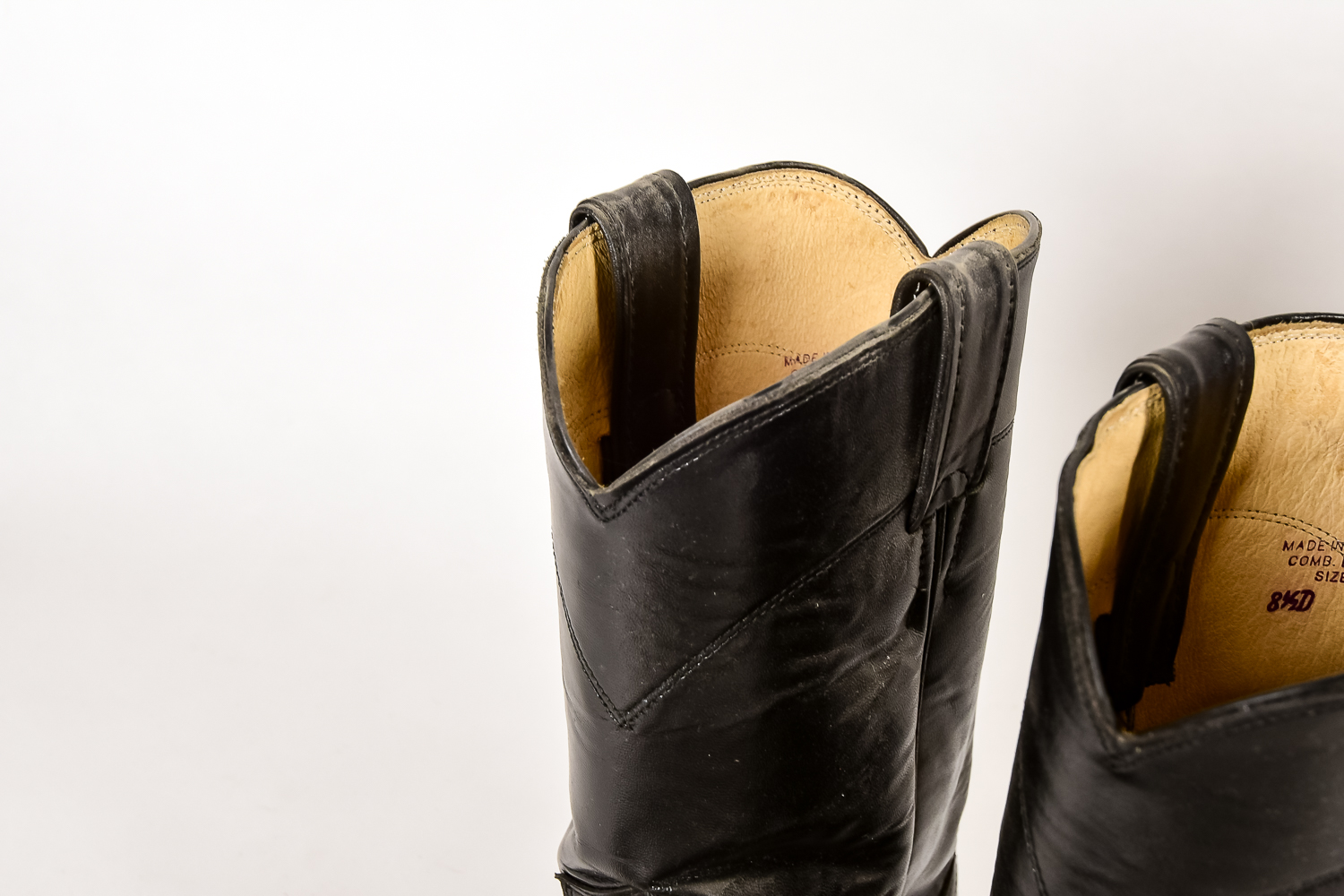 Two Pairs of Black Boots