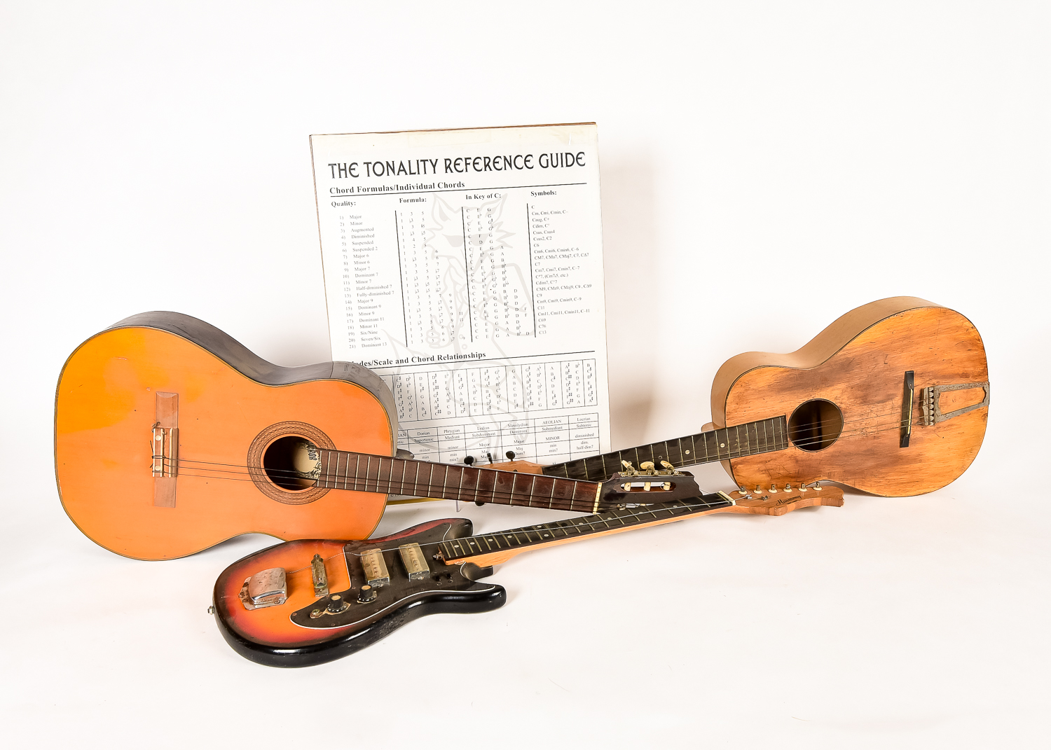 Three Vintage Guitars