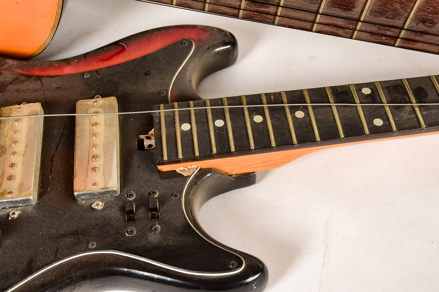 Three Vintage Guitars