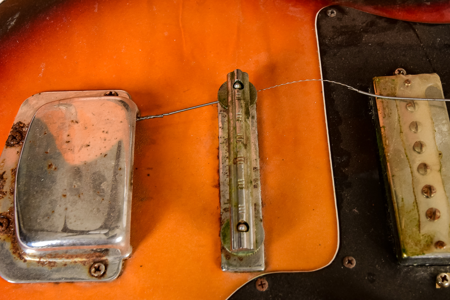 Three Vintage Guitars