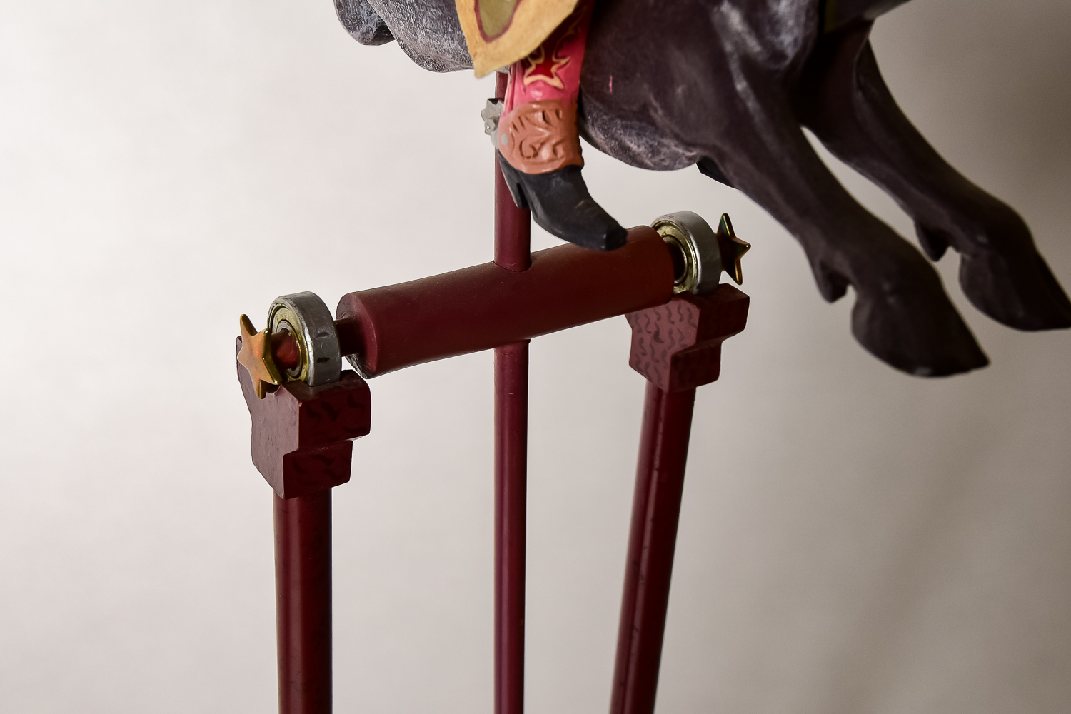 Kinetic Cowboy Sculpture