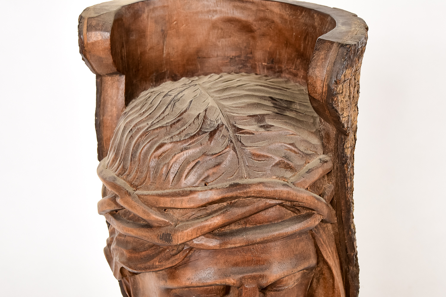 Hand-Carved Sculpture of Jesus