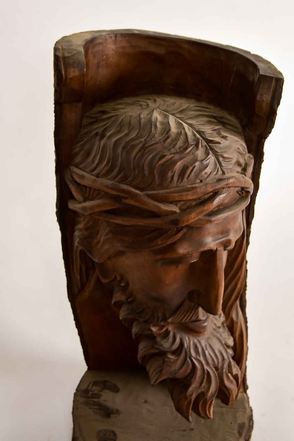 Hand-Carved Sculpture of Jesus