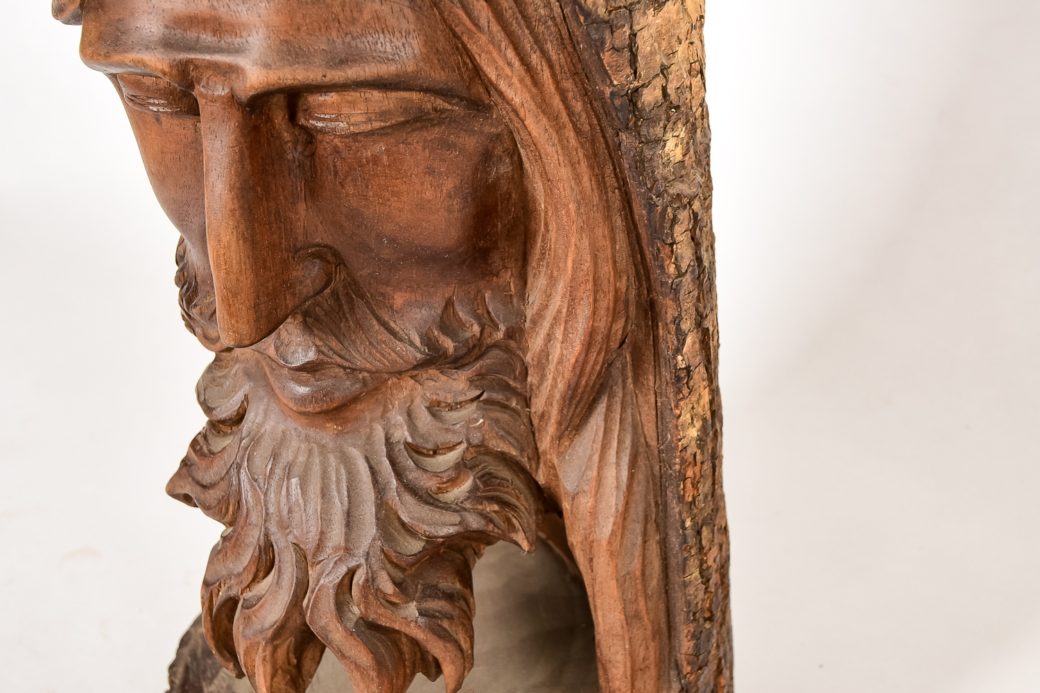 Hand-Carved Sculpture of Jesus