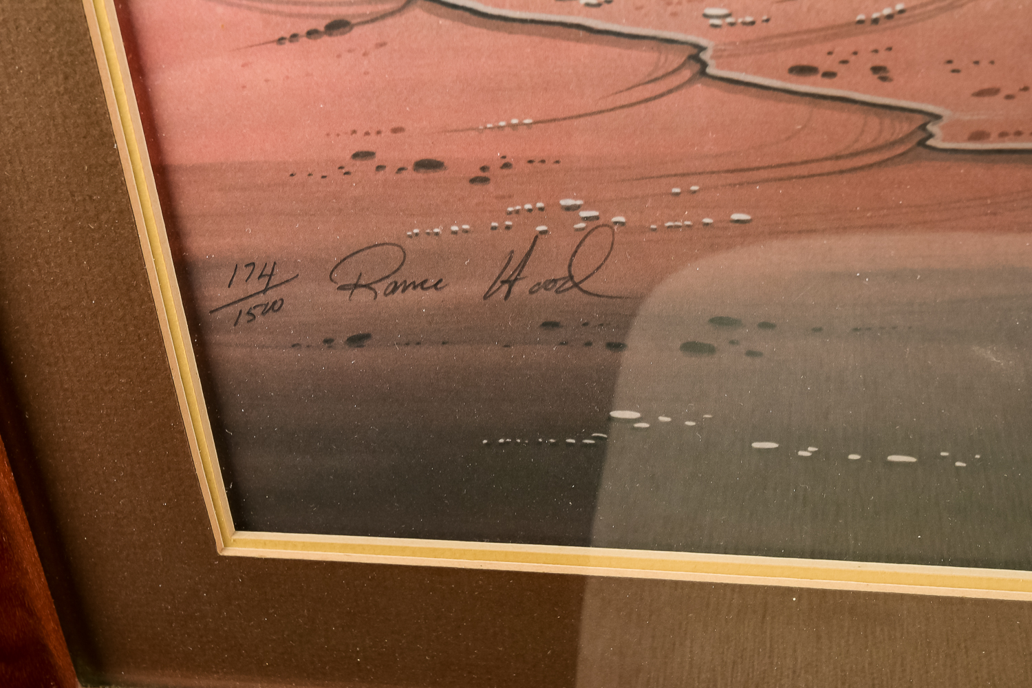 Trio of Signed Rance Hood Lithographs