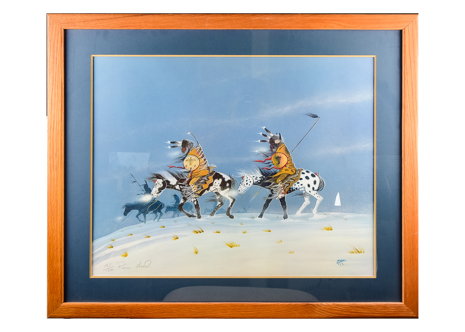 Trio of Signed Rance Hood Lithographs