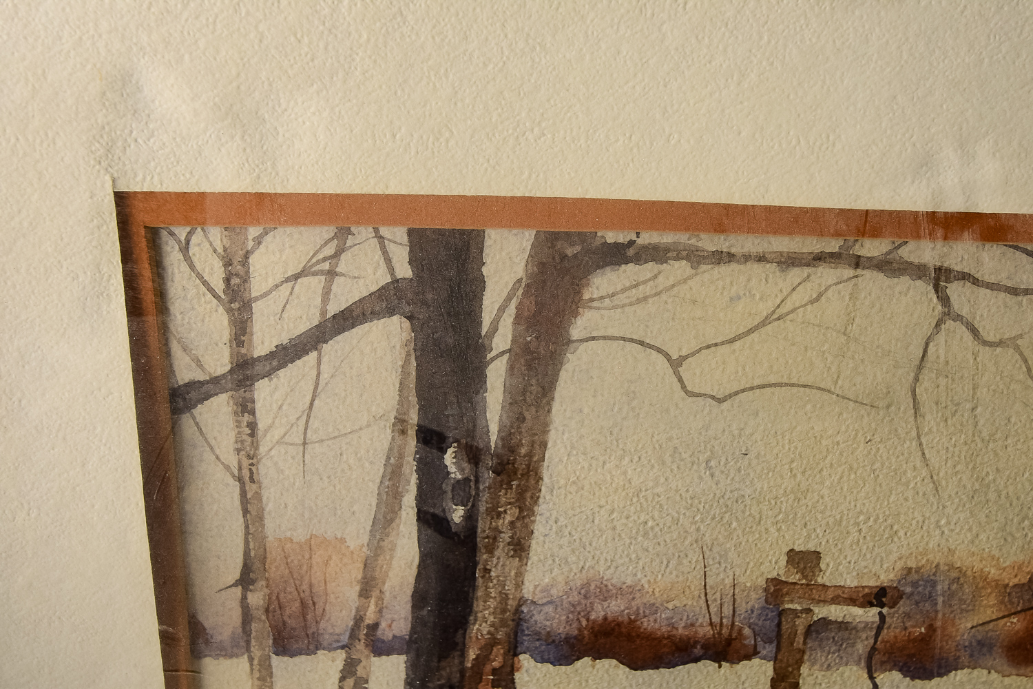 Unsigned Original Watercolor