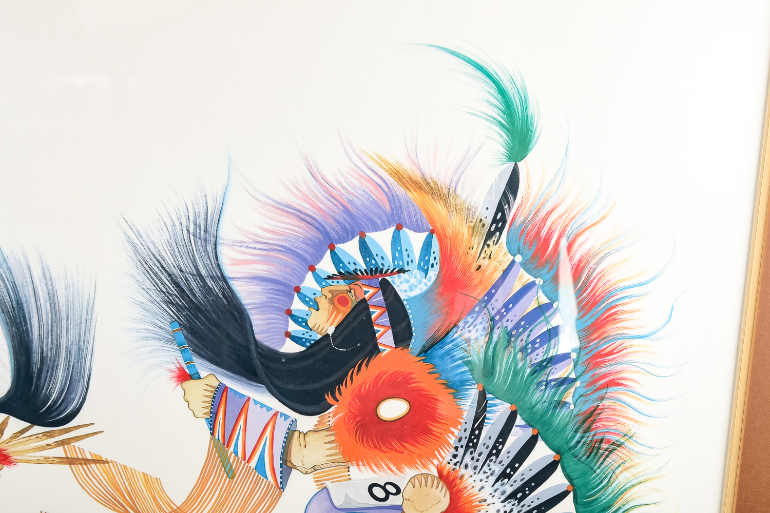 Two Signed Lithographs by Indian Artist Rance Hood