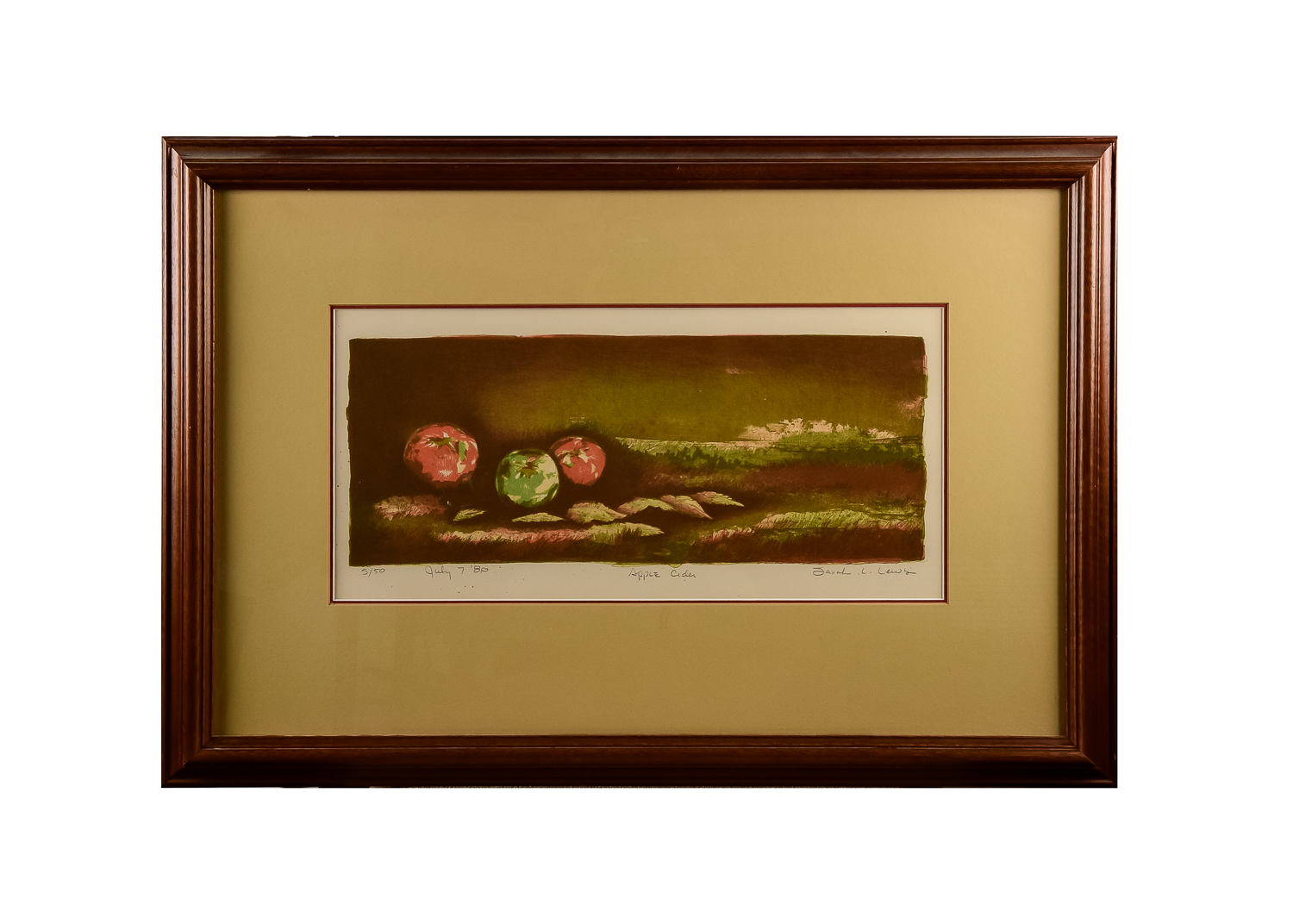 Limited Edition Sarah L. Lewis Lithograph