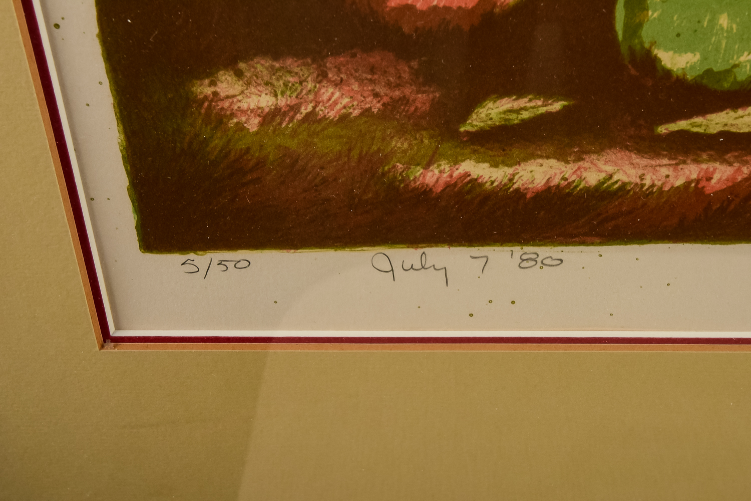 Limited Edition Sarah L. Lewis Lithograph