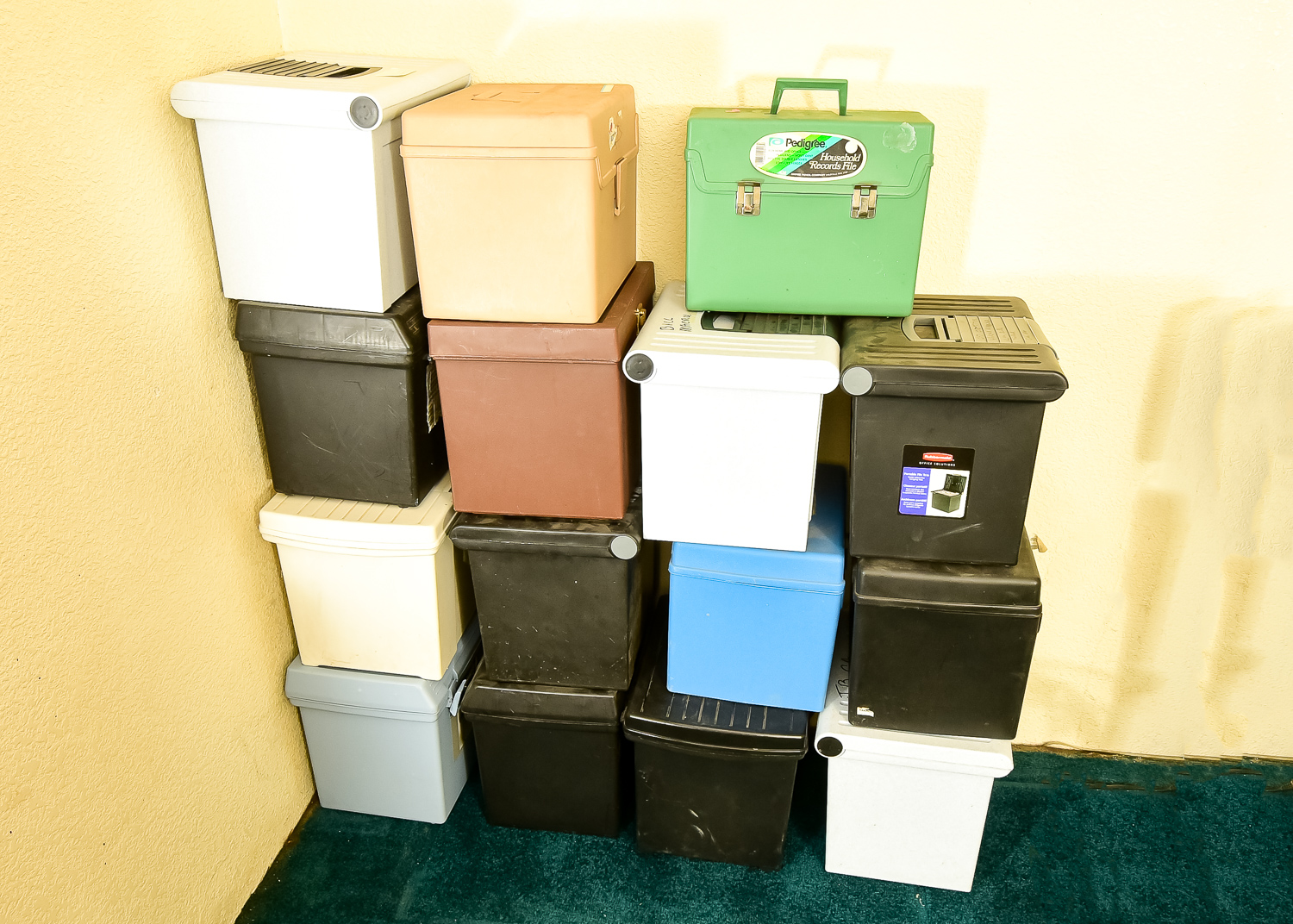 Assortment of File Boxes