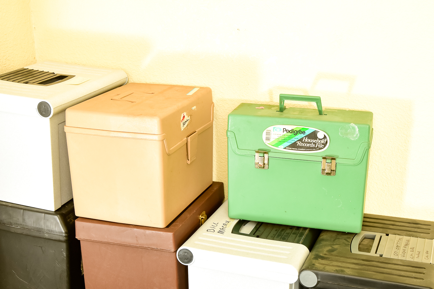 Assortment of File Boxes