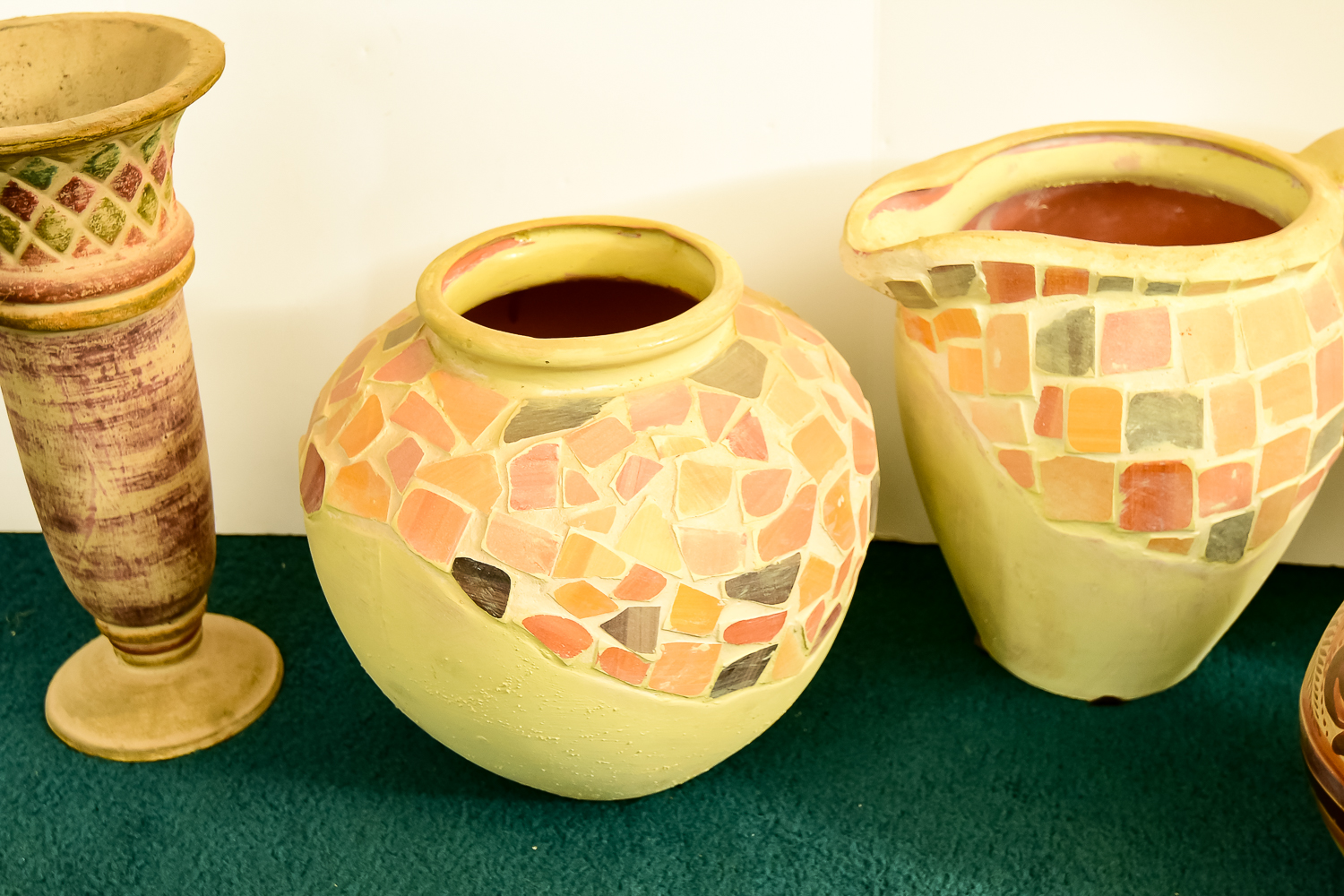 Collection of Eight Pottery Pieces