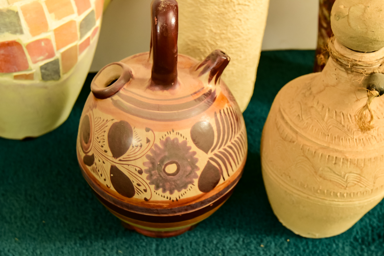 Collection of Eight Pottery Pieces