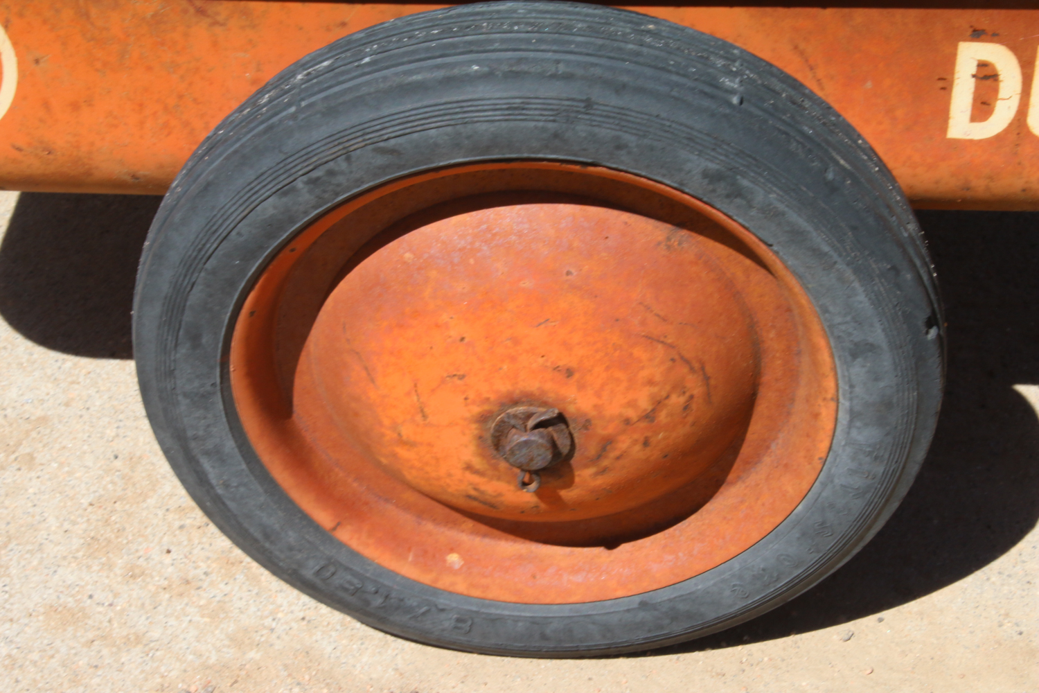 Vintage Children's Tractor and Wagon