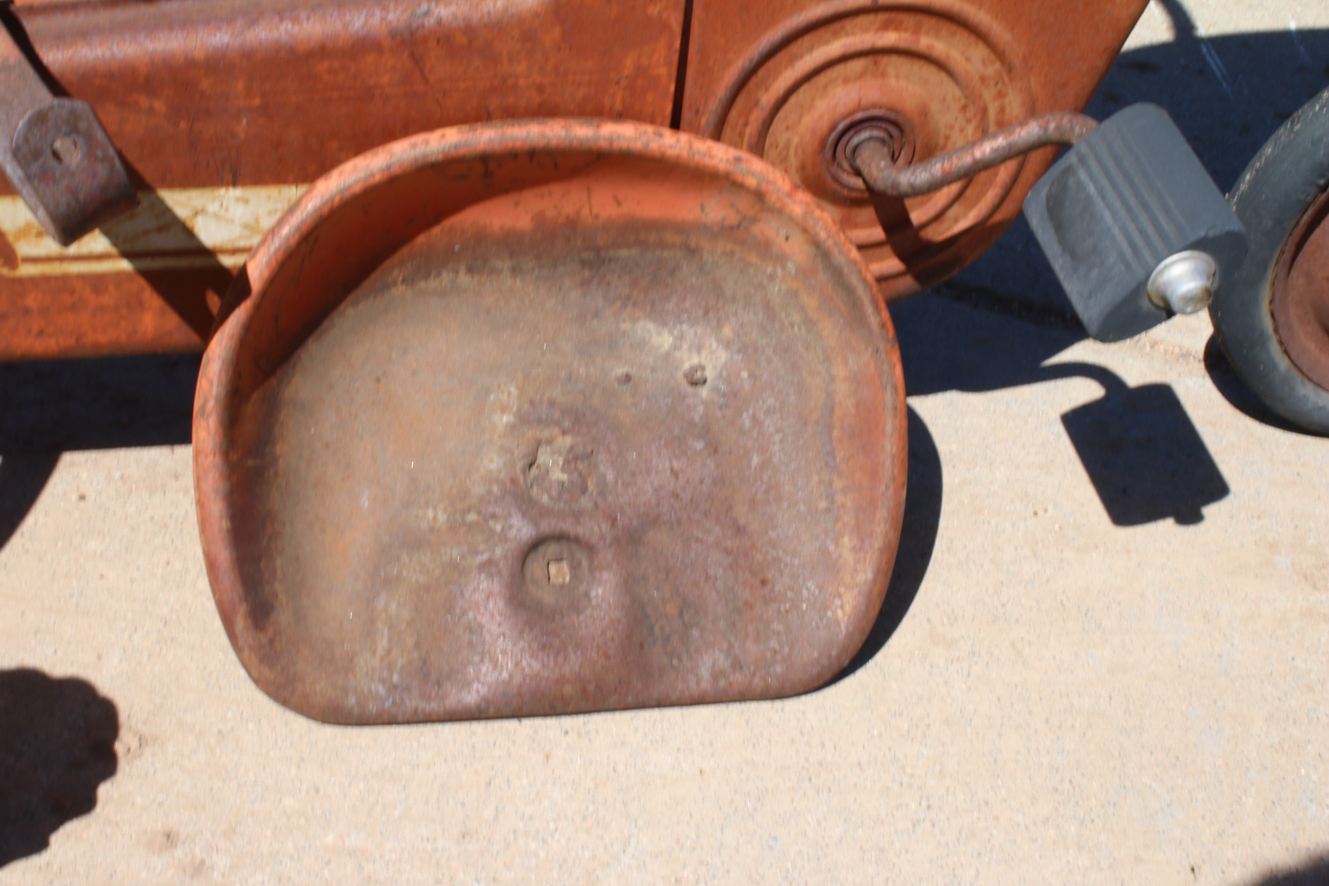 Vintage Children's Tractor and Wagon