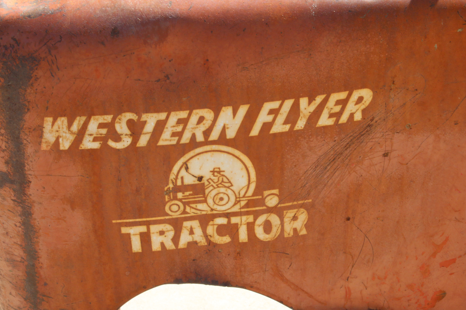 Vintage Children's Tractor and Wagon