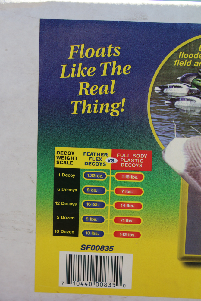 Magnum Mallard Duck Decoy New in Box 6 pack