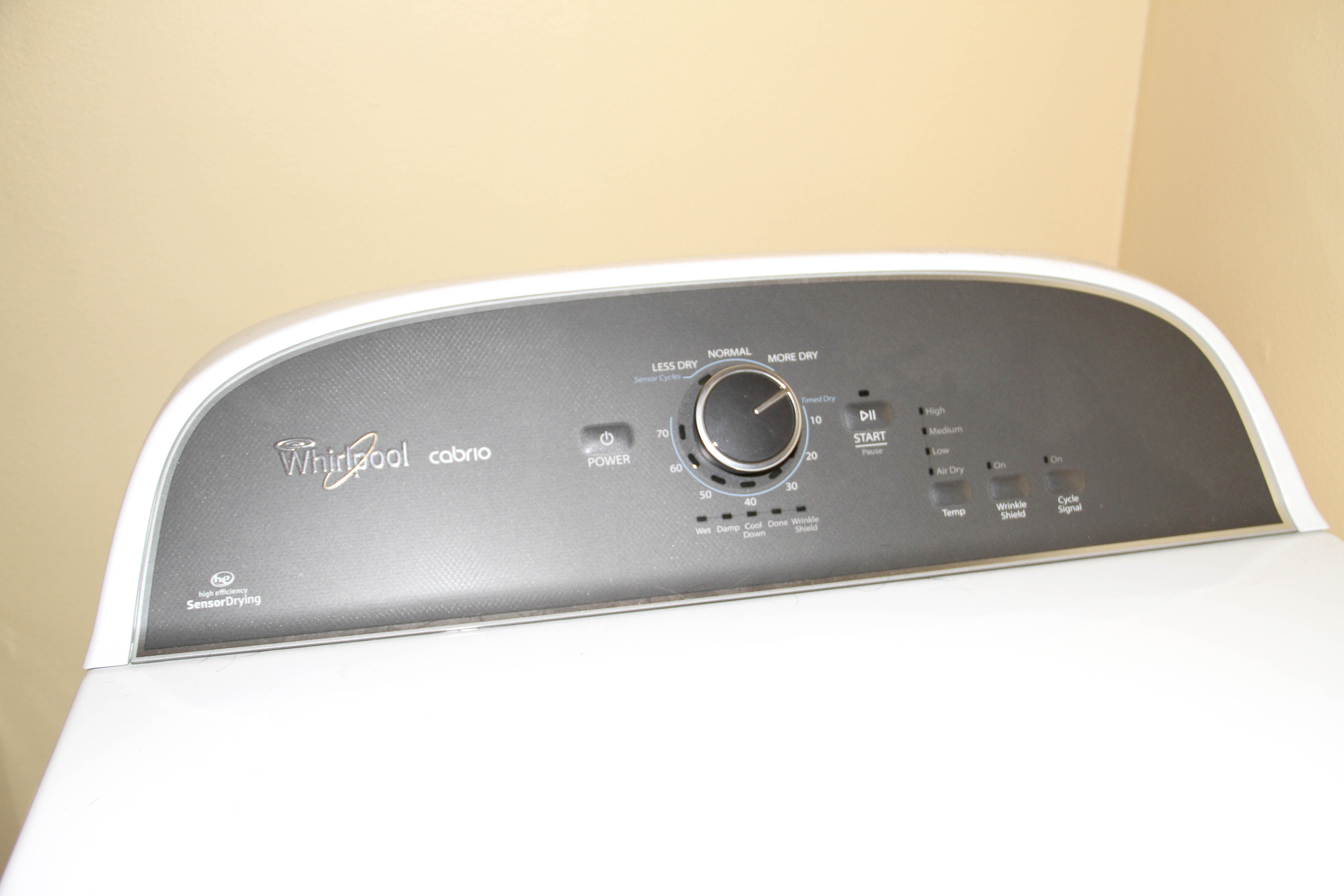 Whirlpool Cabrio High Efficiency Dryer