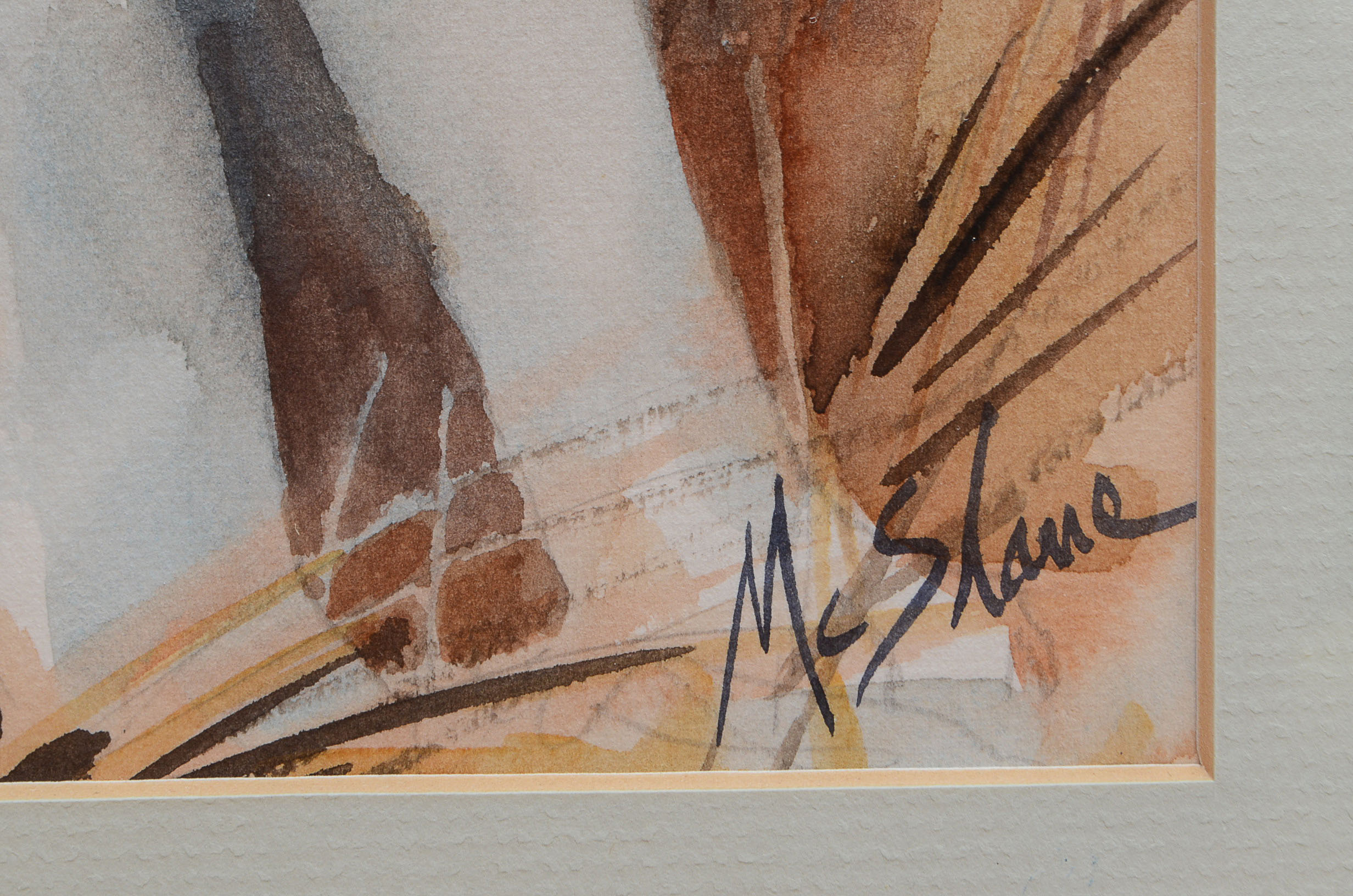 Mary McShane Watercolor Painting