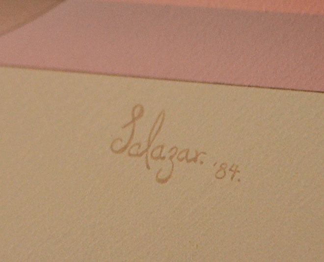 Ignacio Salazar "Temple for Chac" Original Oil