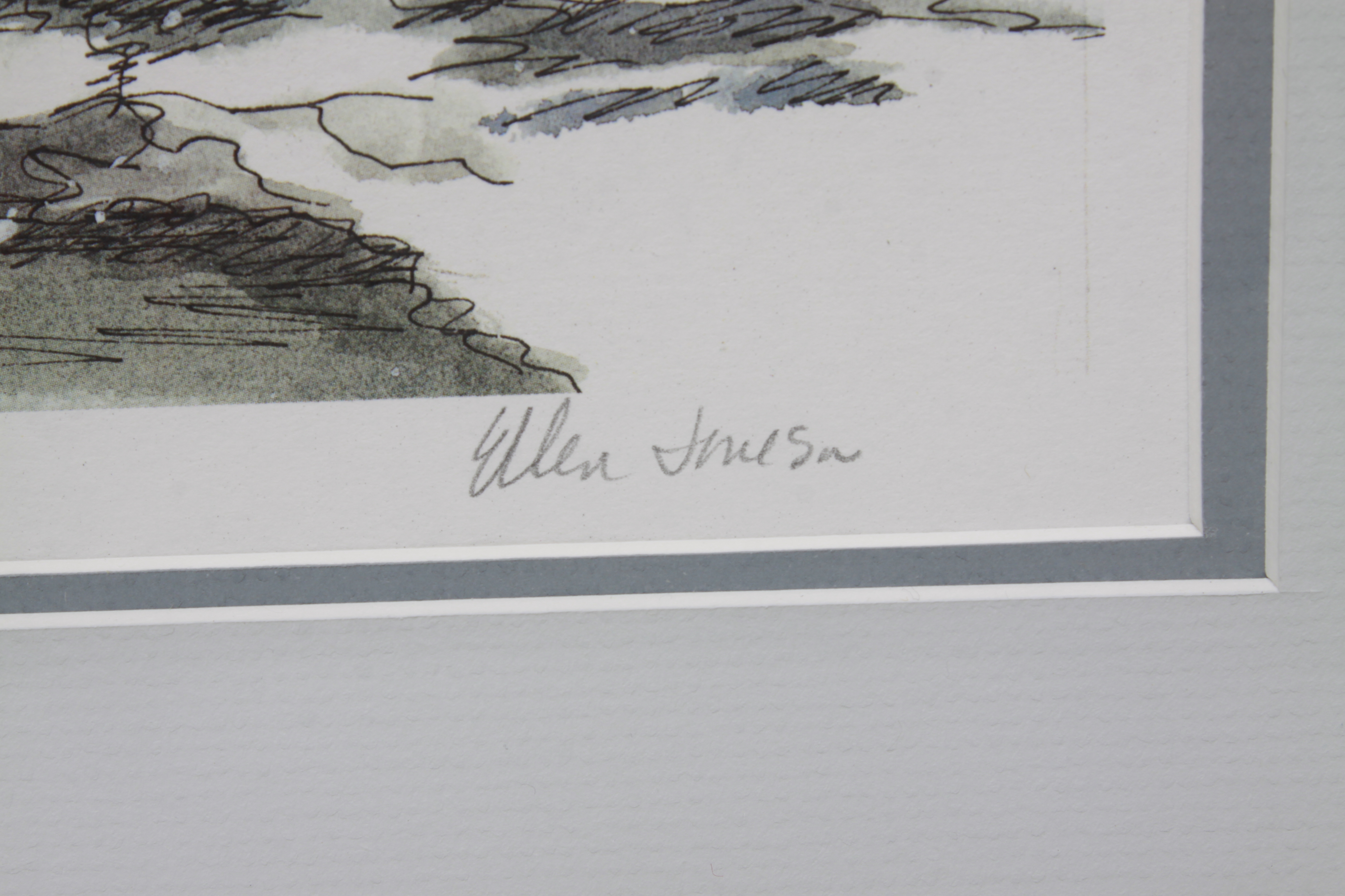 Trio of Ellen Jones Prints of Clifton Virginia Landmarks