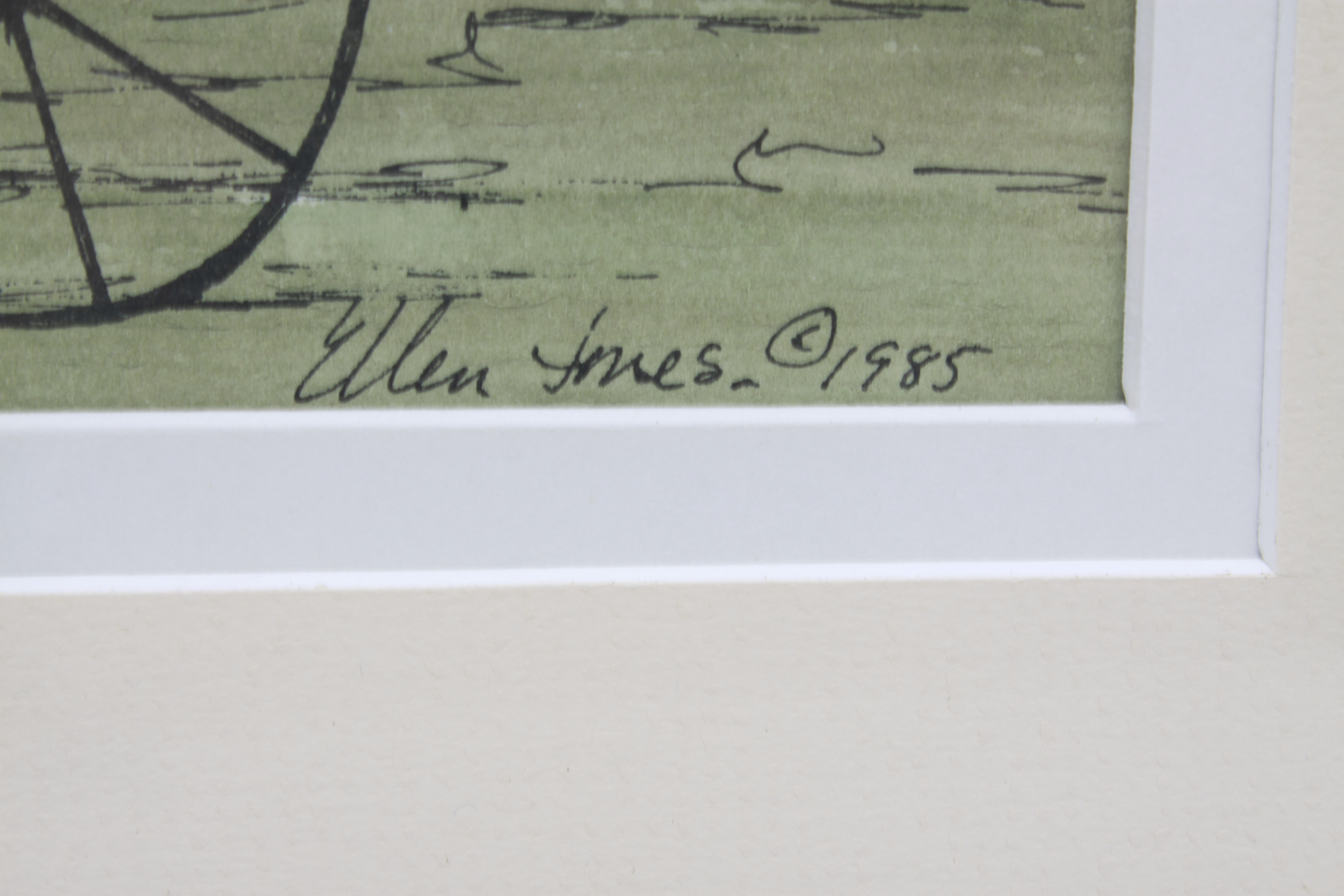 Trio of Ellen Jones Prints of Clifton Virginia Landmarks