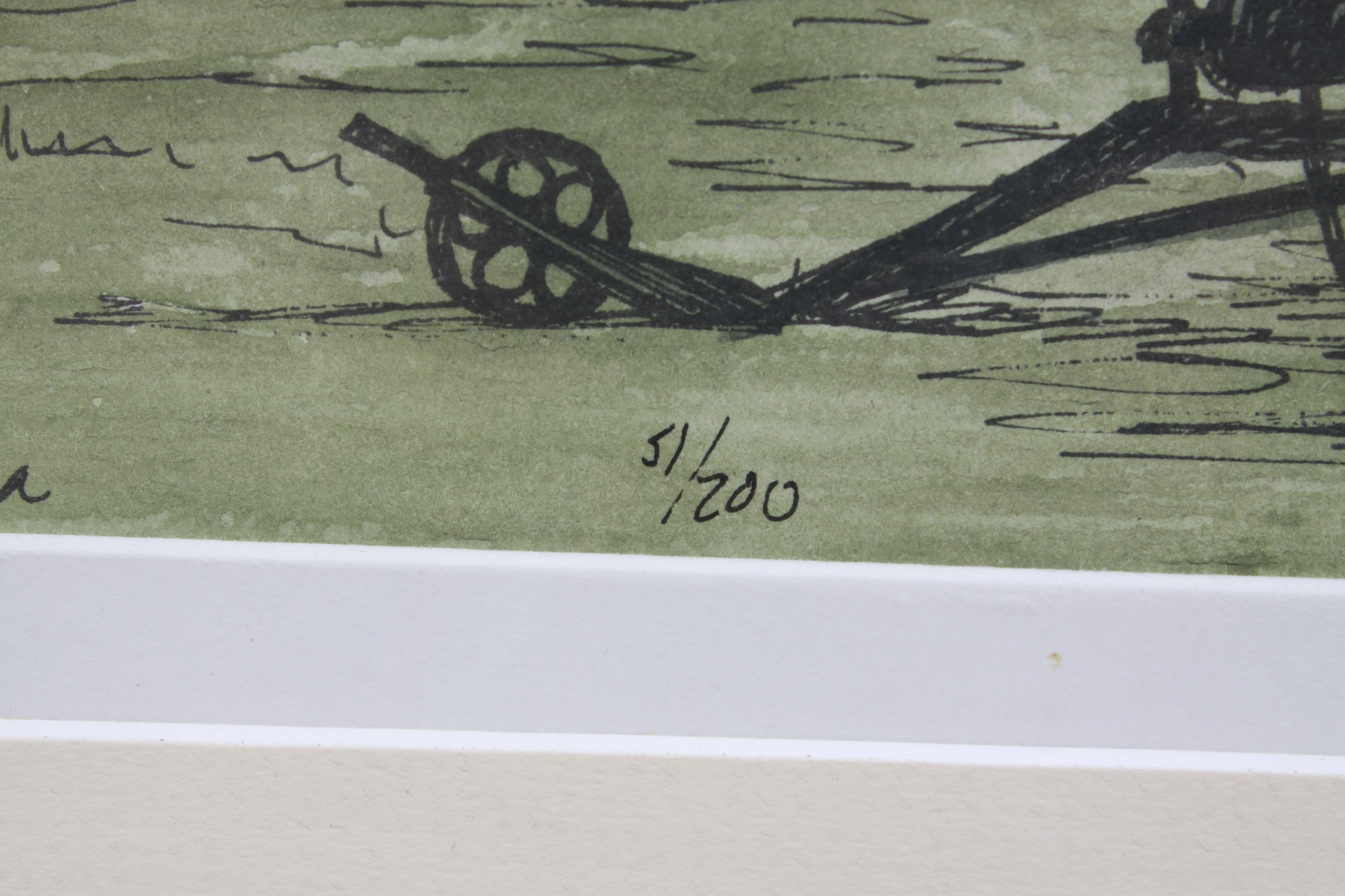 Trio of Ellen Jones Prints of Clifton Virginia Landmarks