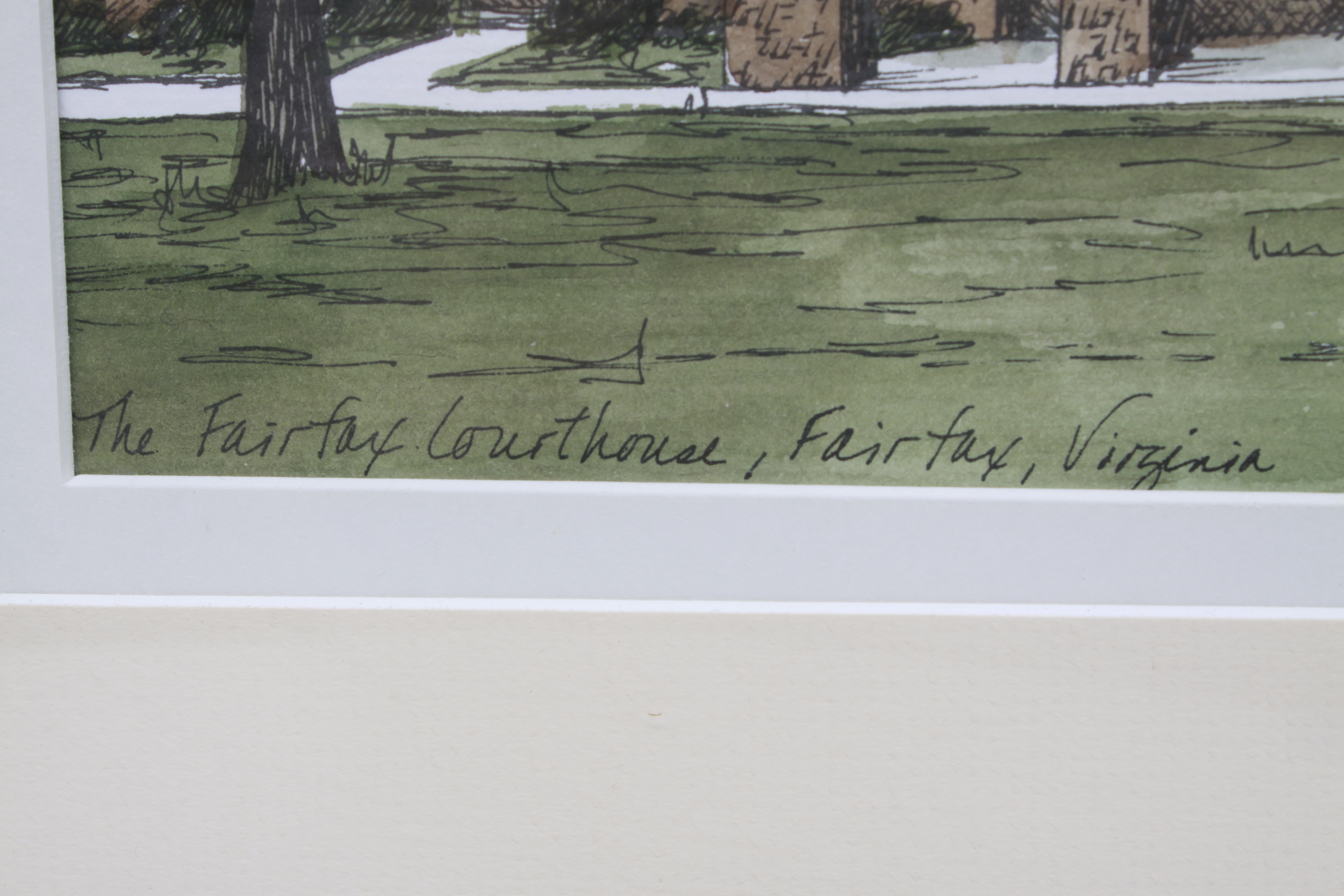 Trio of Ellen Jones Prints of Clifton Virginia Landmarks