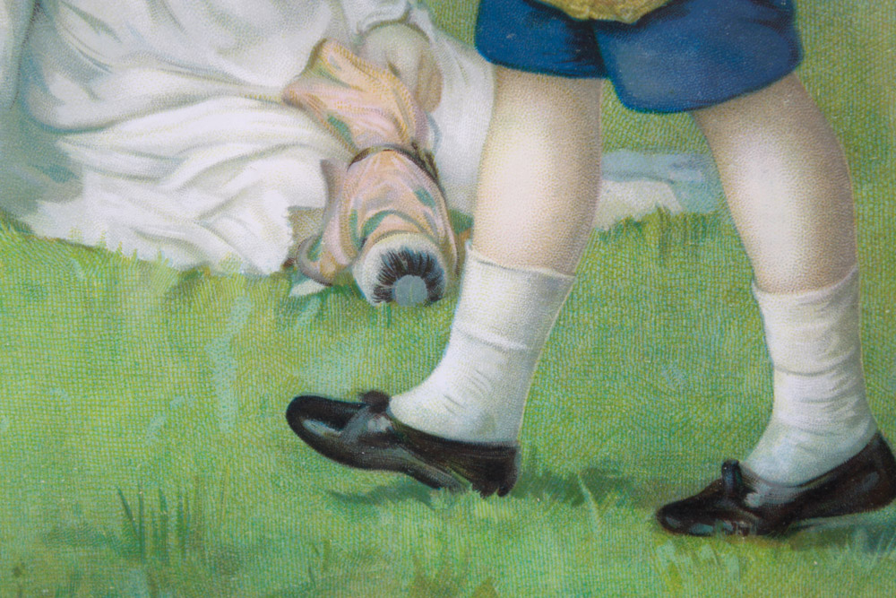 Antique Chromolithograph Print "A Future C.I.V."