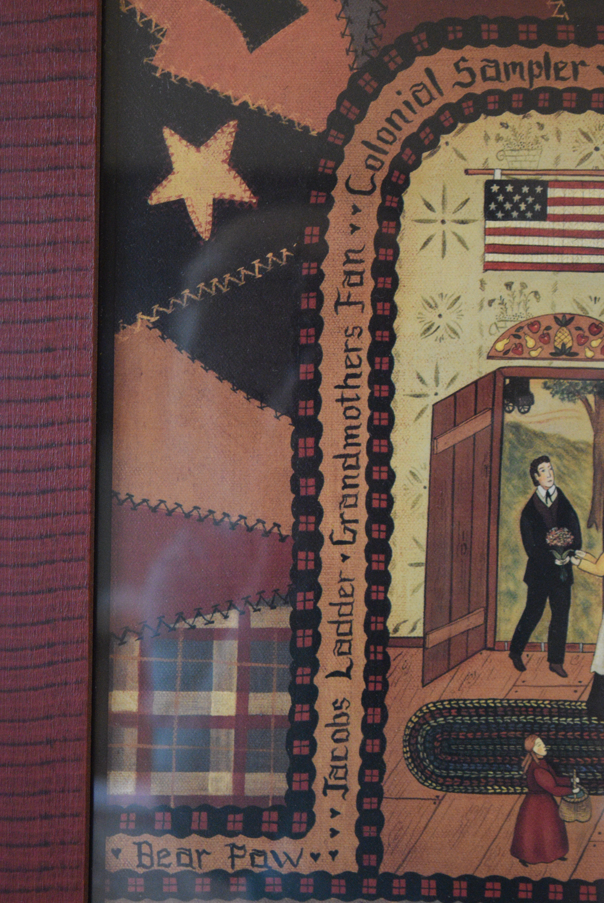 Maria Pfropper 'A Stitch In Time' Limited Edition Lithograph