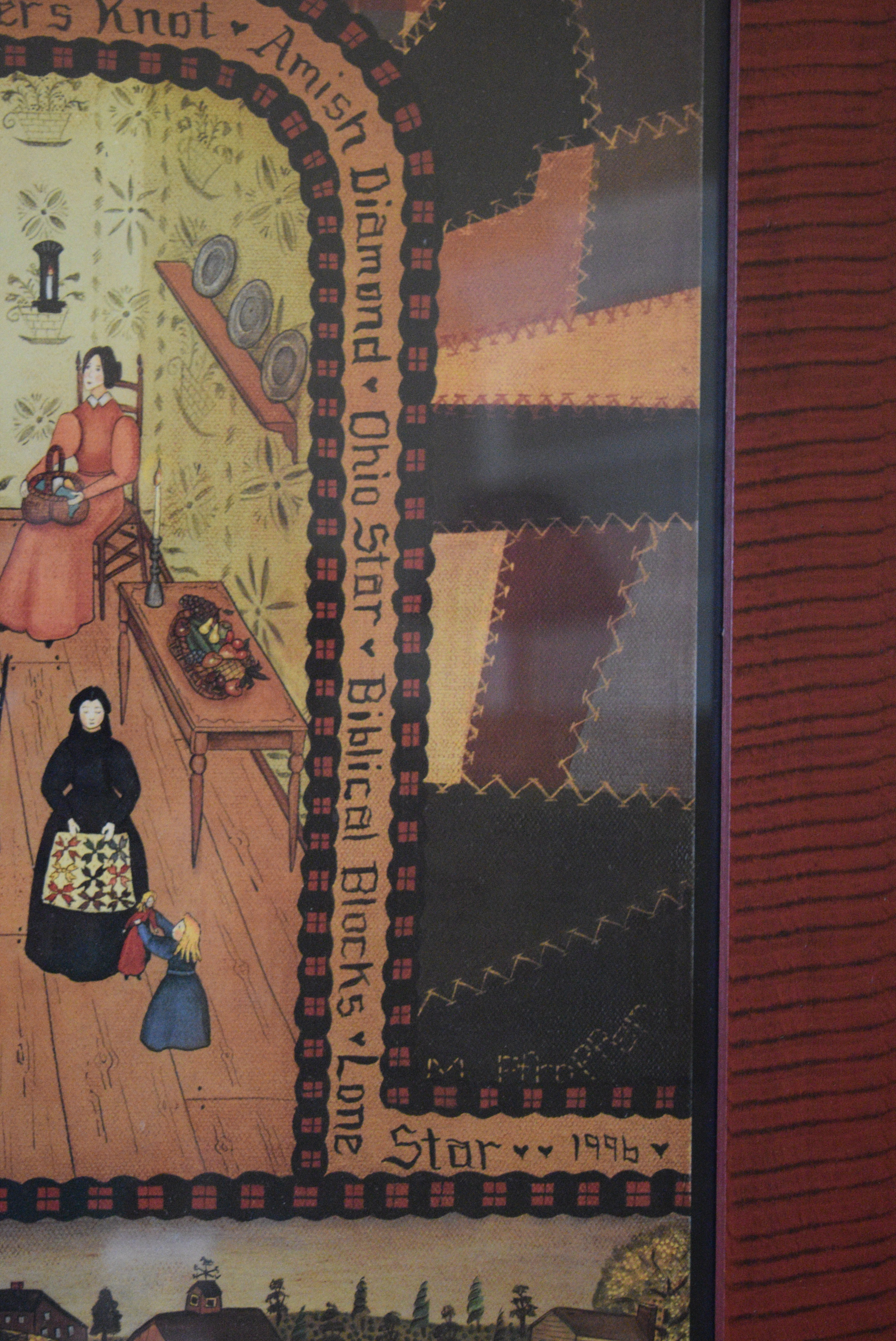 Maria Pfropper 'A Stitch In Time' Limited Edition Lithograph