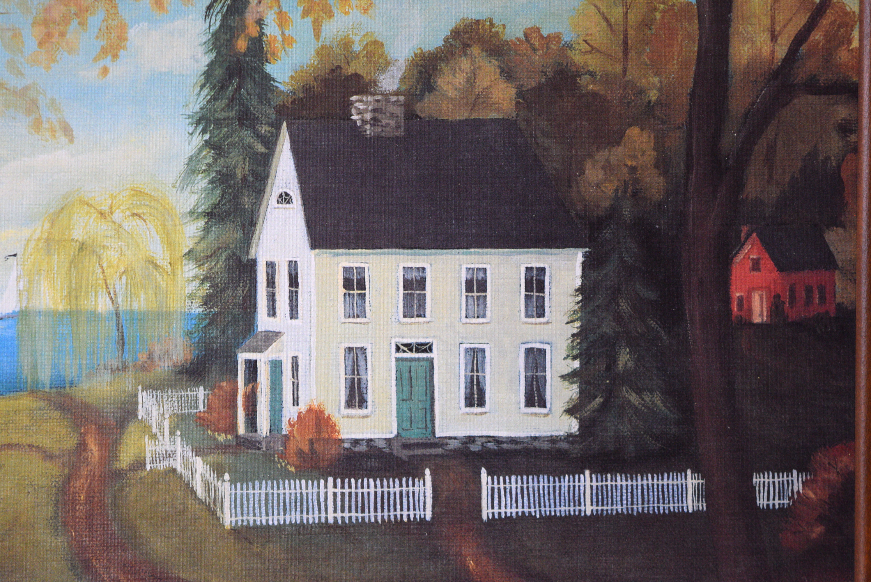 Elizabeth Gilkey Lithograph on Board