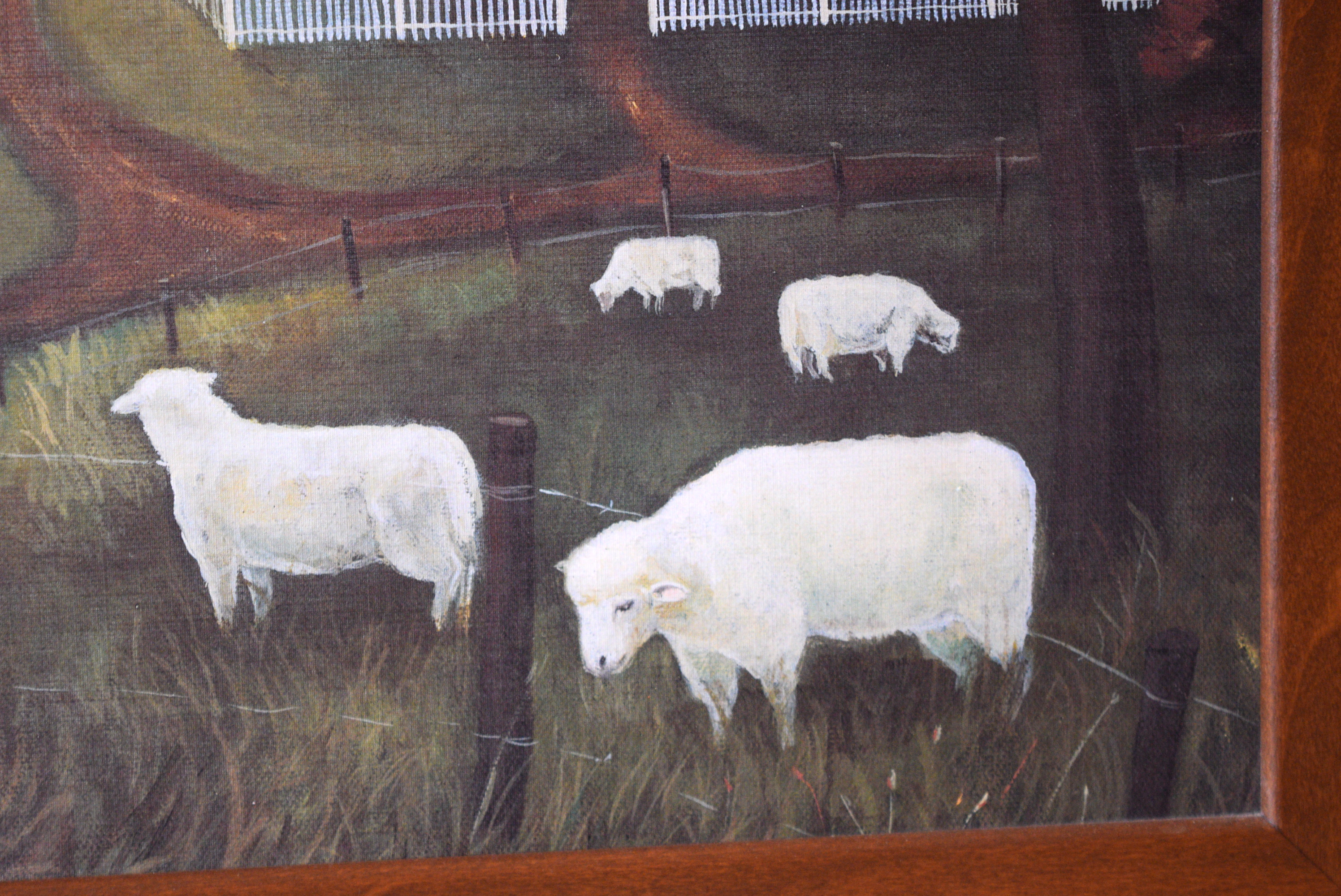 Elizabeth Gilkey Lithograph on Board