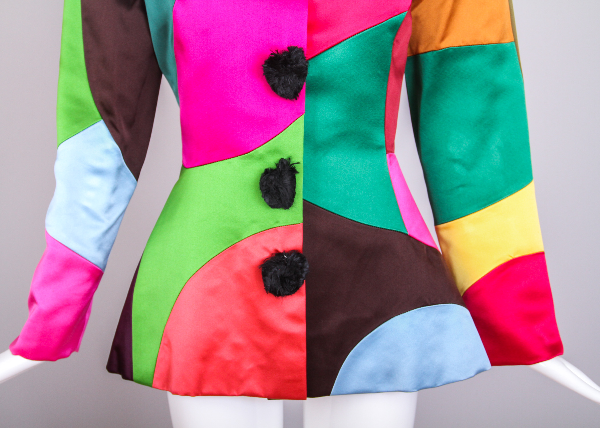 Oscar de la Renta Satin Jacket and Dress