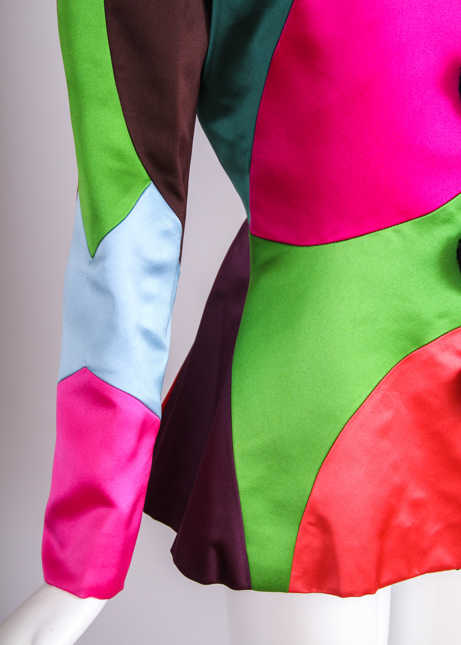 Oscar de la Renta Satin Jacket and Dress