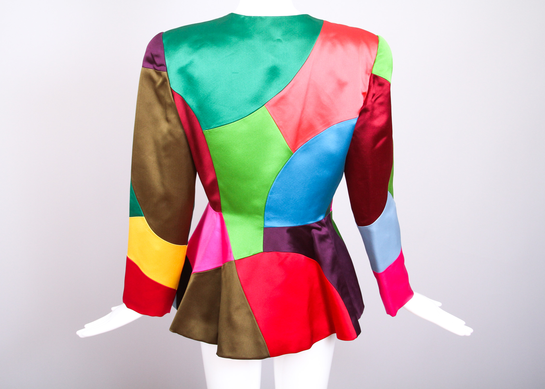 Oscar de la Renta Satin Jacket and Dress