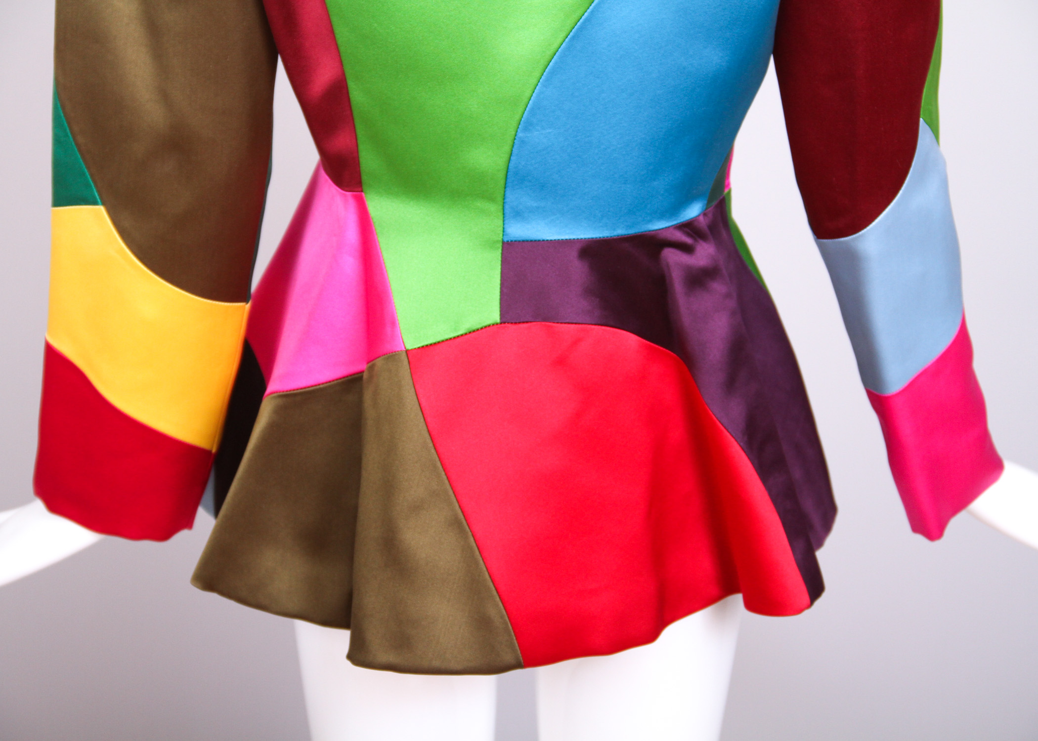 Oscar de la Renta Satin Jacket and Dress