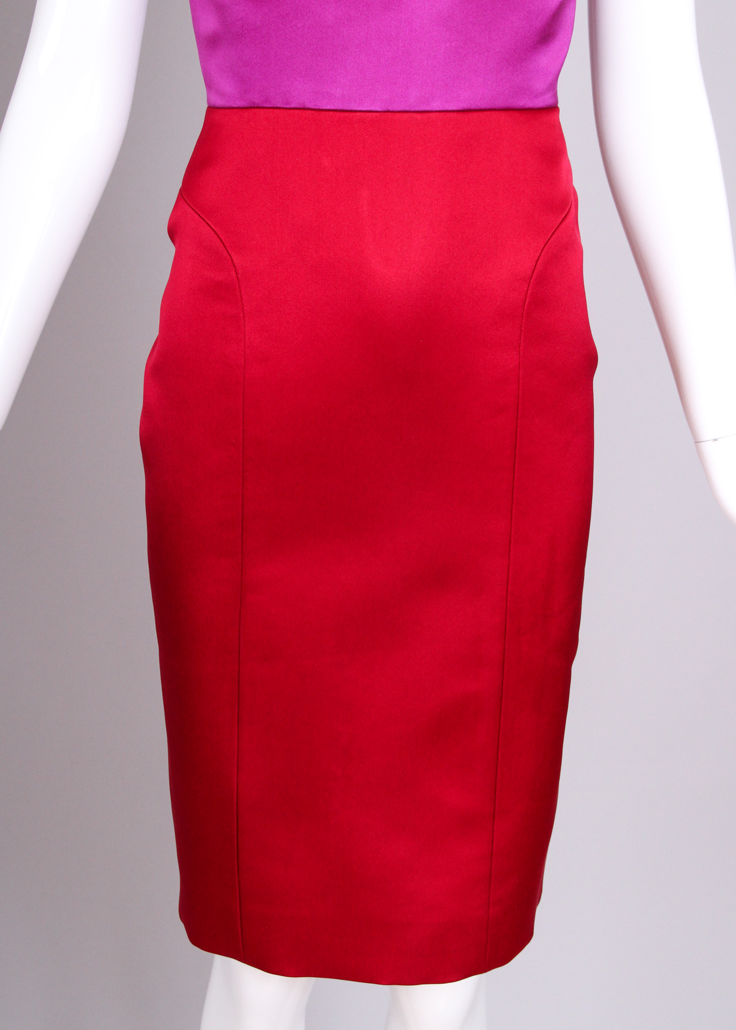 Oscar de la Renta Satin Jacket and Dress