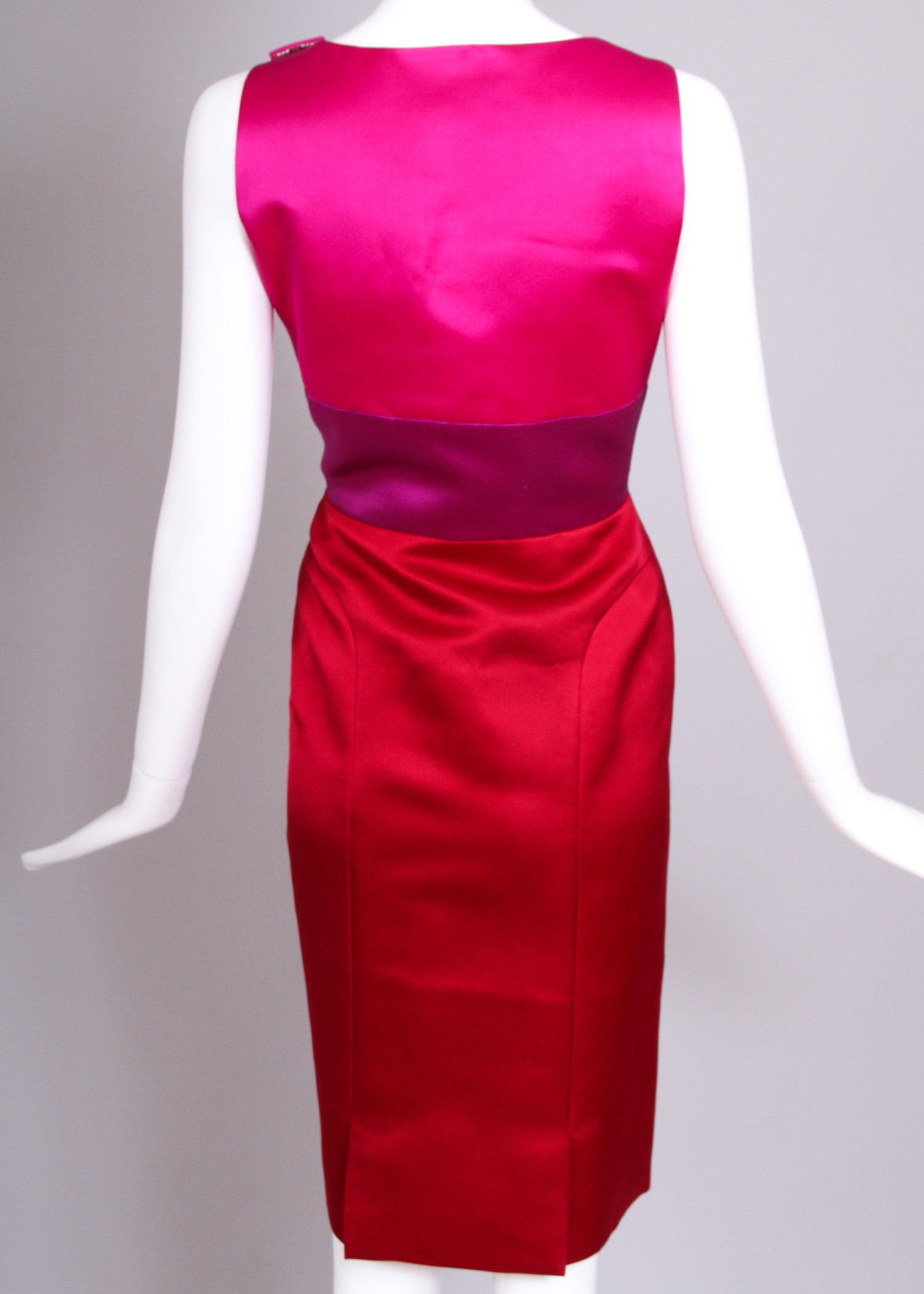 Oscar de la Renta Satin Jacket and Dress