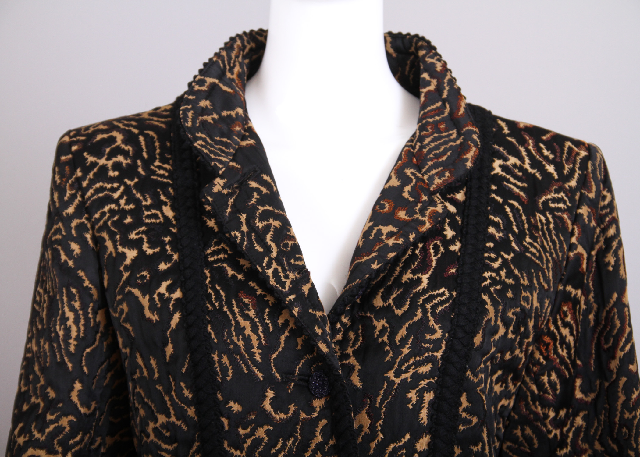 Yves Saint Laurent Quilted Brocade Jackets